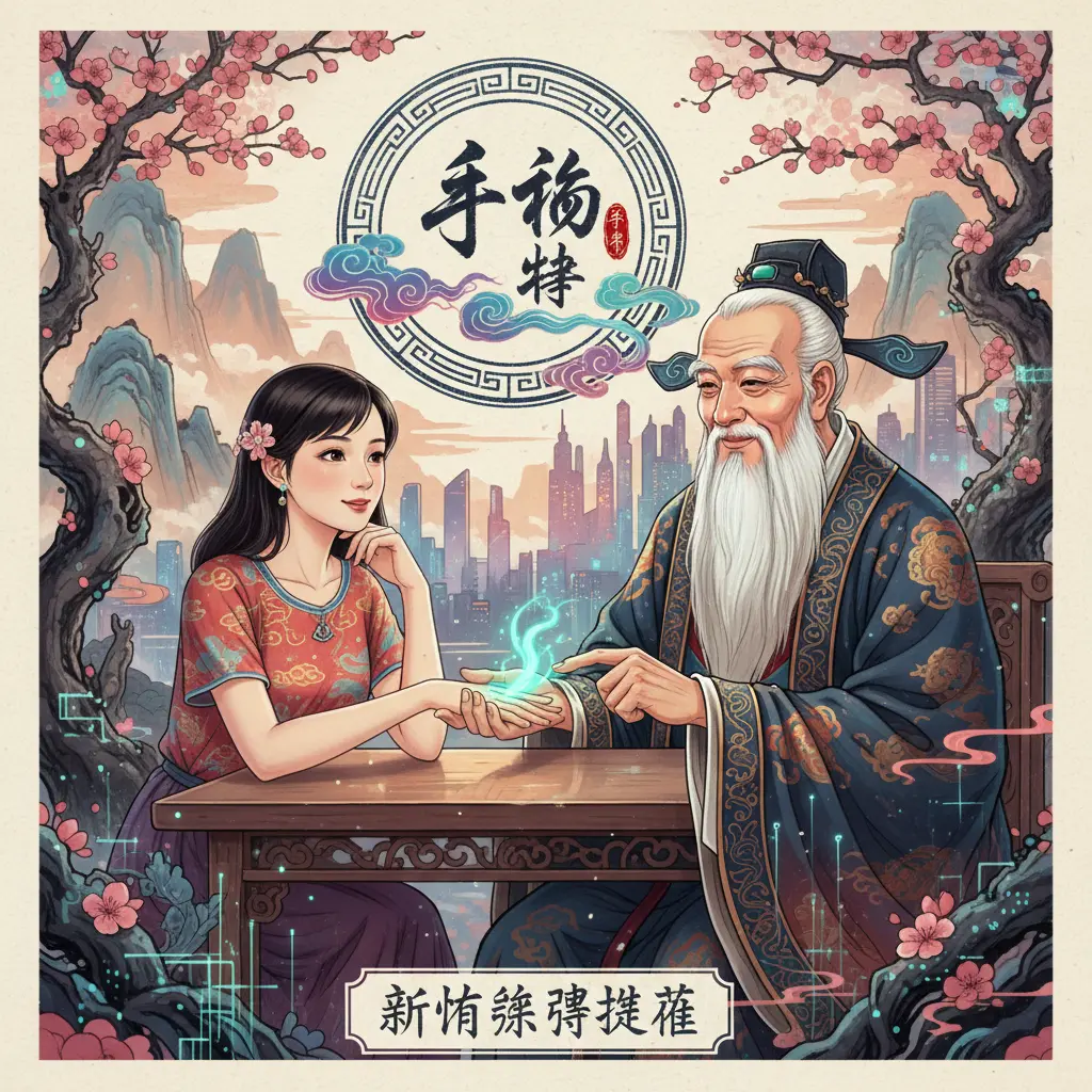 算命師傅推薦 - 手相學