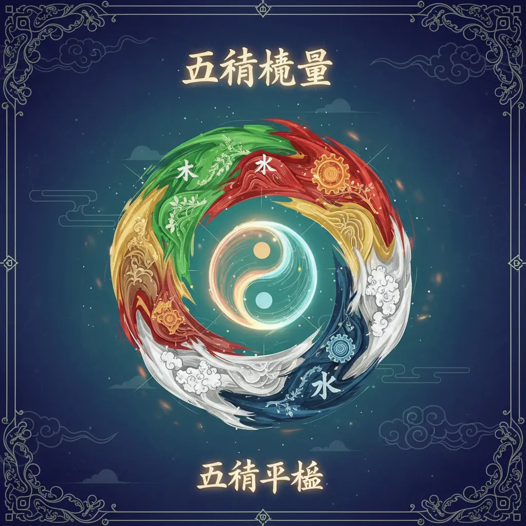 五行平衡 - 五行能量