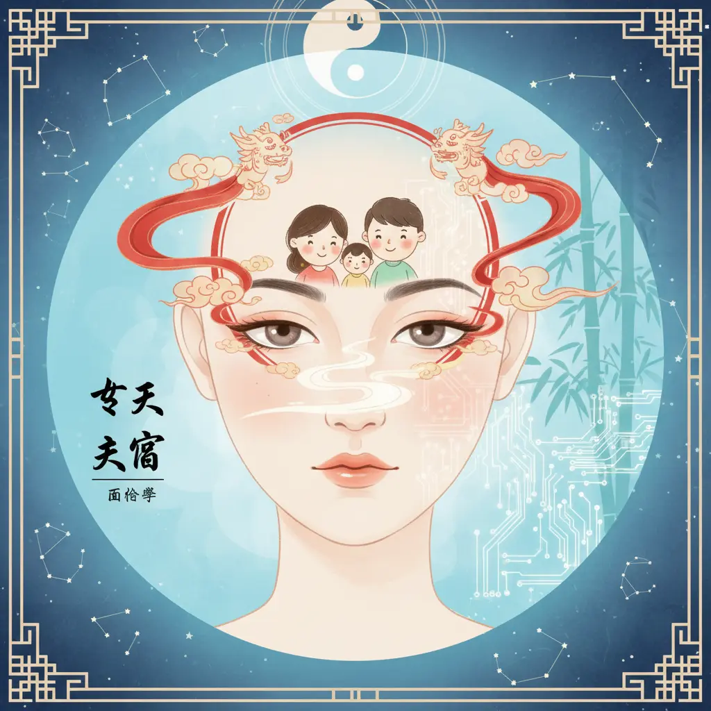 面相學 - 子女宮