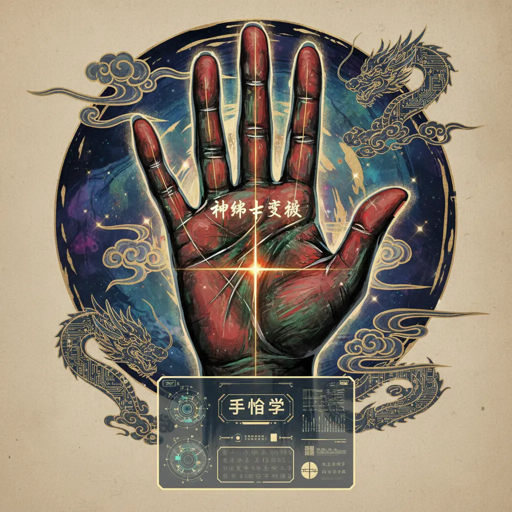 手相學 - 神祕十字紋