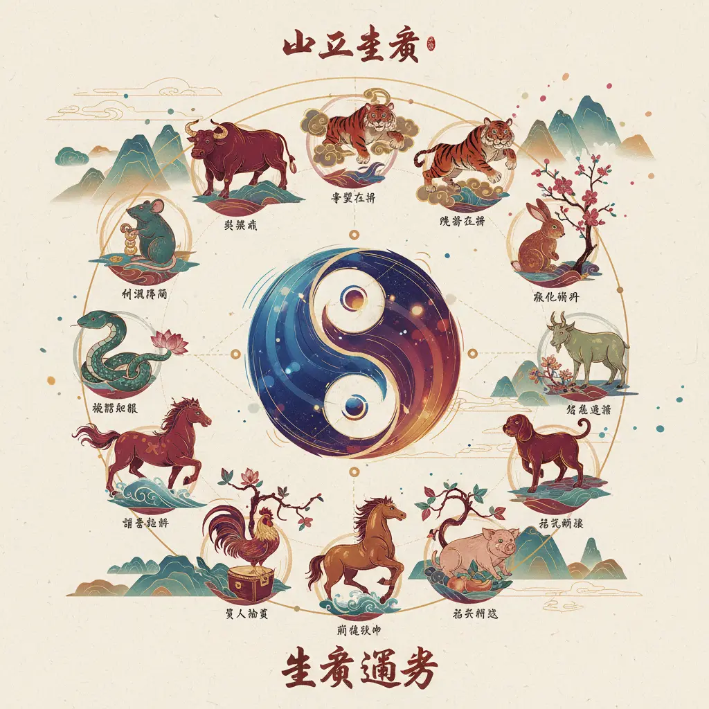 生肖運勢 - 十二生肖