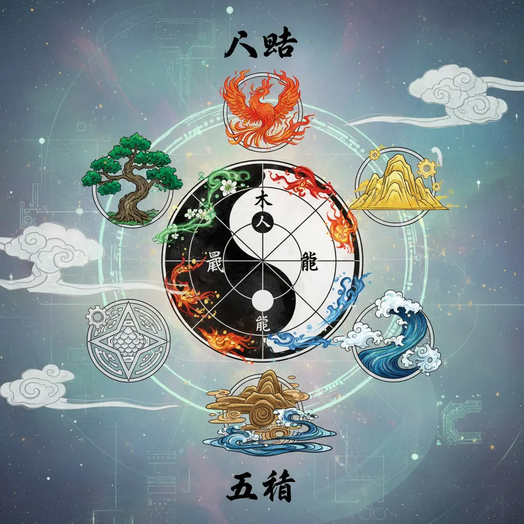 五行 - 八卦