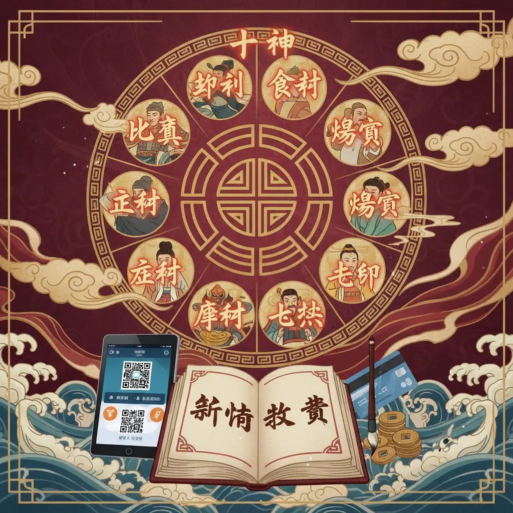 算命收費 - 十神