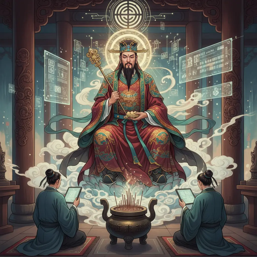 道教問神 - 神明