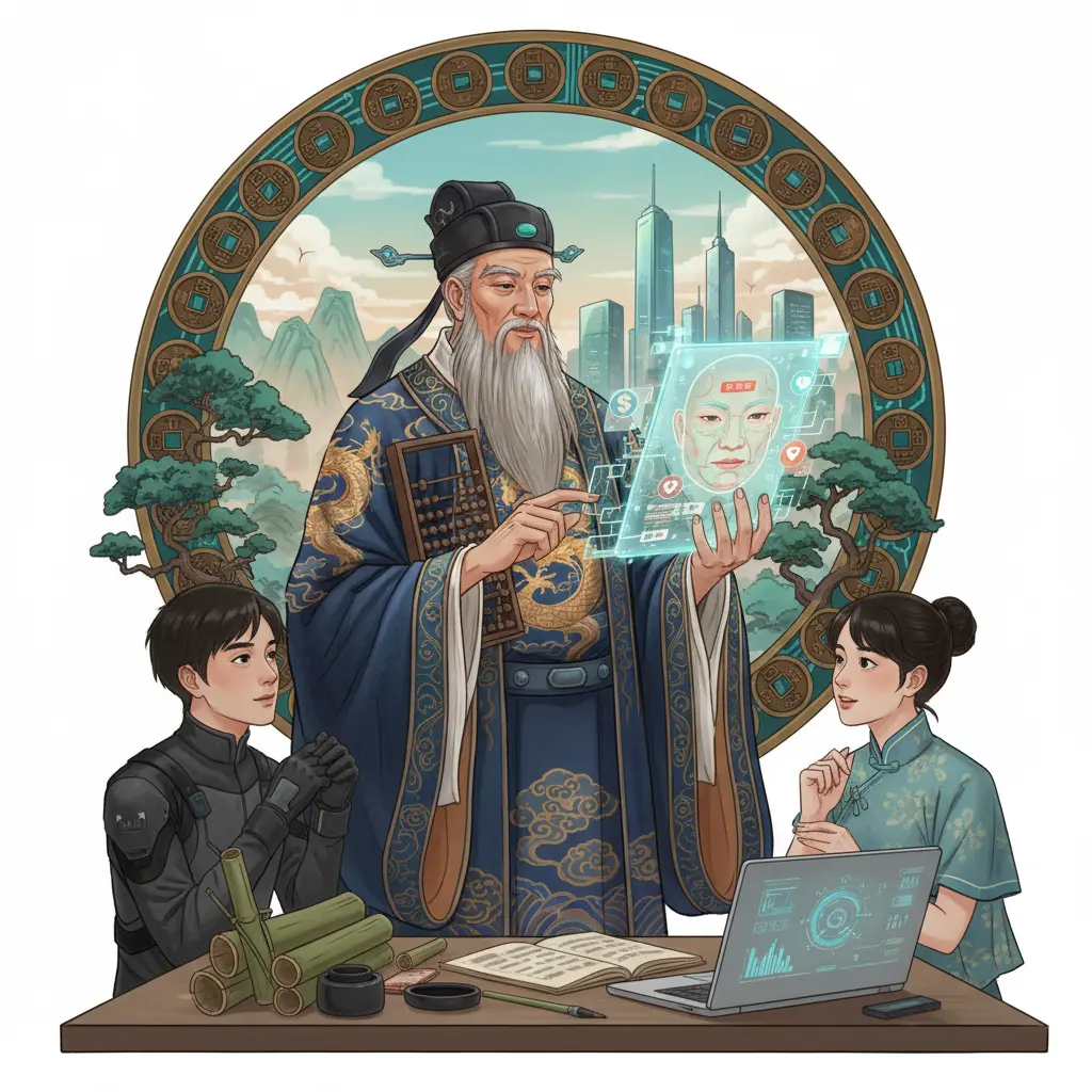 面相學 - 算命師