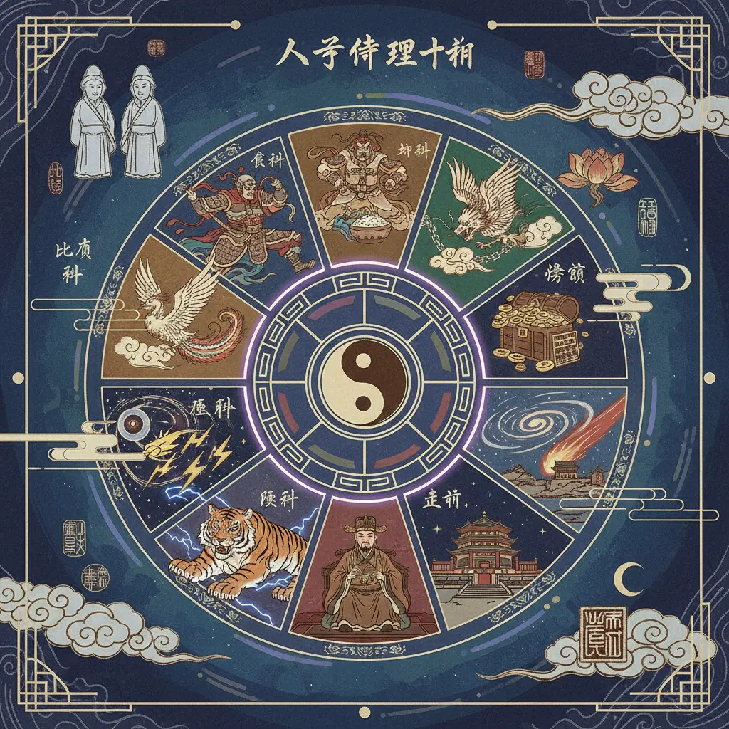 八字命理 - 十神