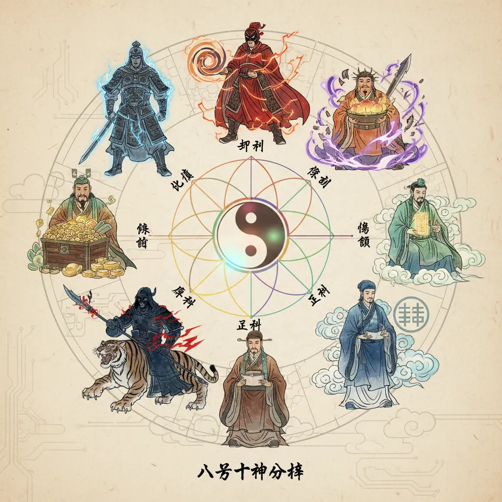 八字分析 - 十神