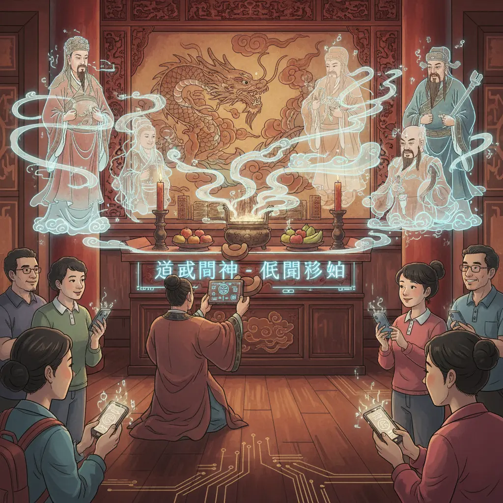 道教問神 - 民間信仰