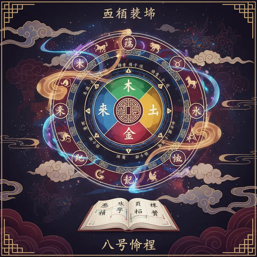 八字命理 - 五行結構