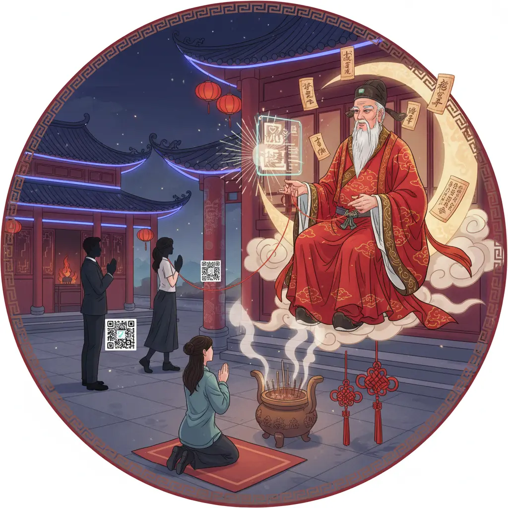 道教問神 - 月老