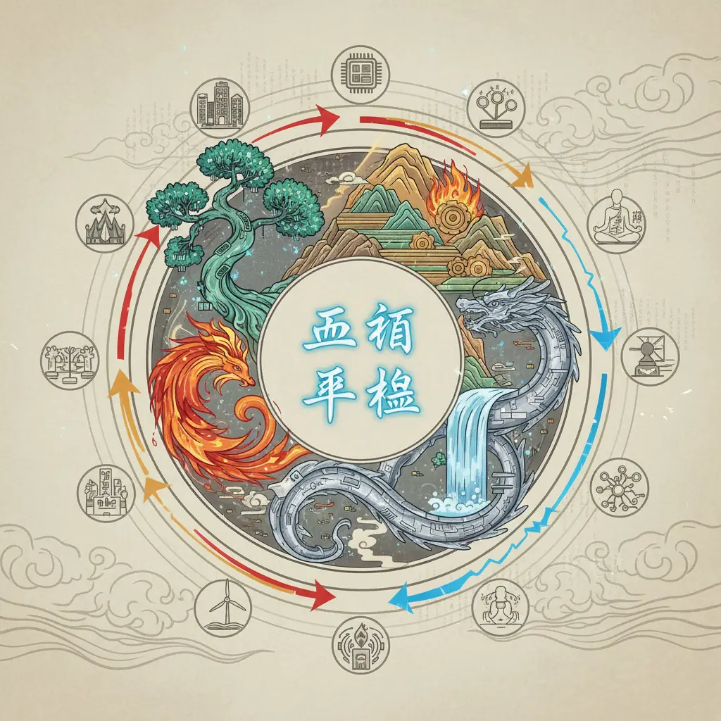 五行平衡 - 五行生剋